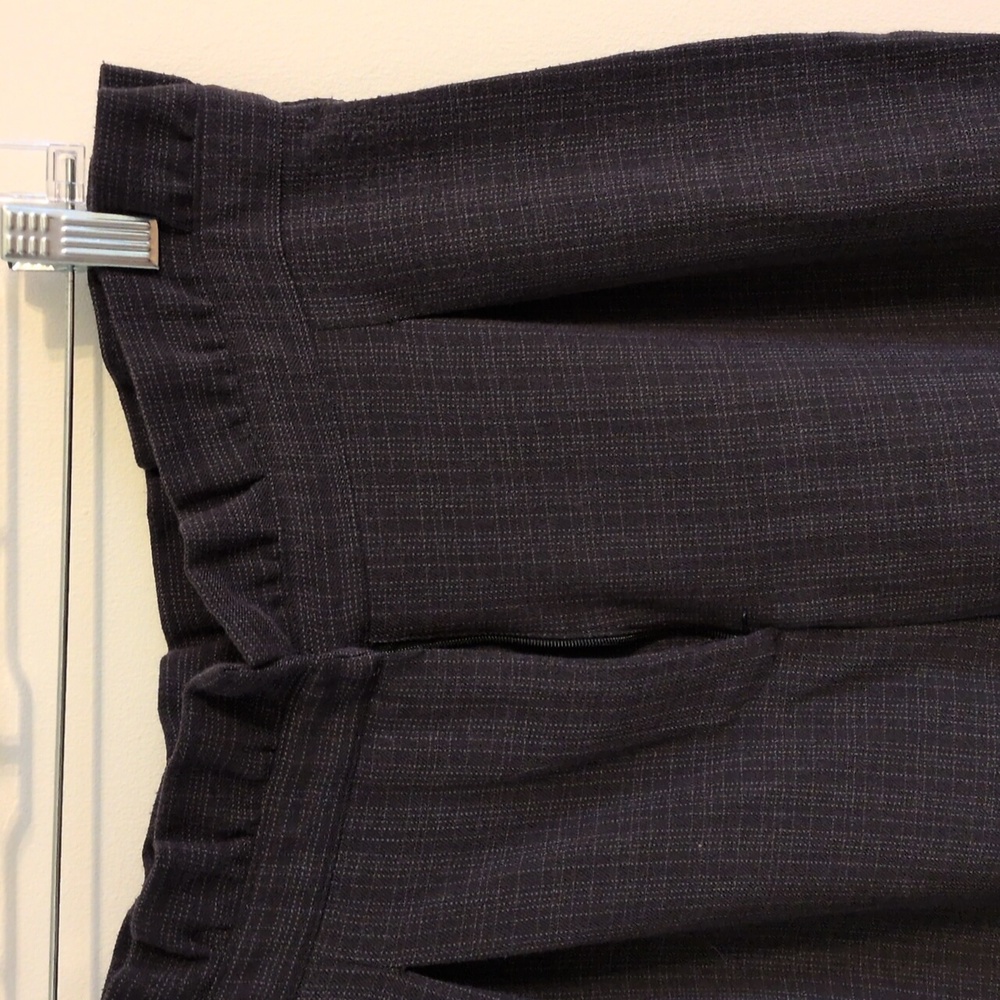 Joe B Women's Dressy Charcoal Textured Pants